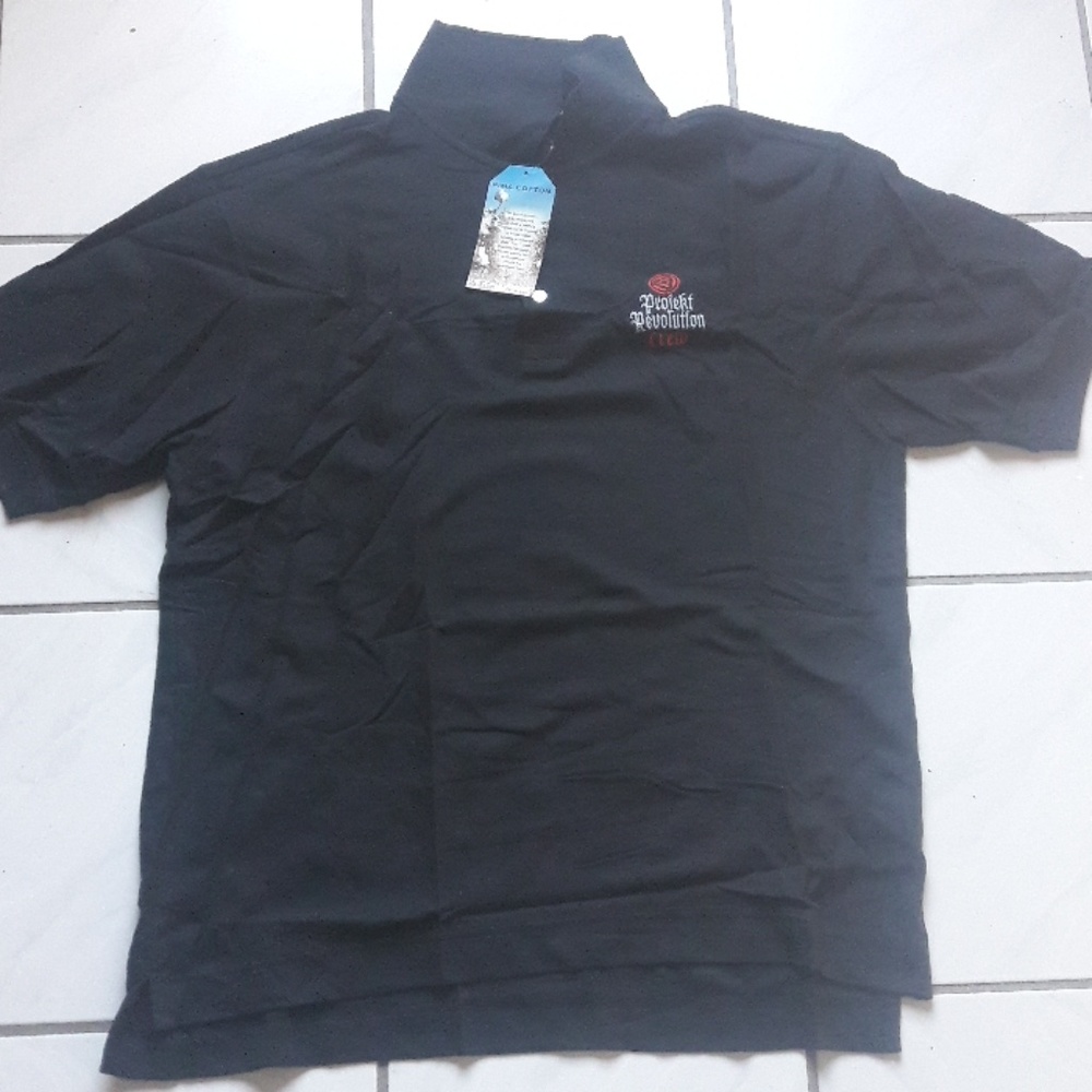 Rare Linkin Park Tour Crew embroidered Polo shirt